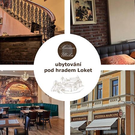 Pension Ulrika - Ubytovani Pod Hradem Локет Екстер'єр фото